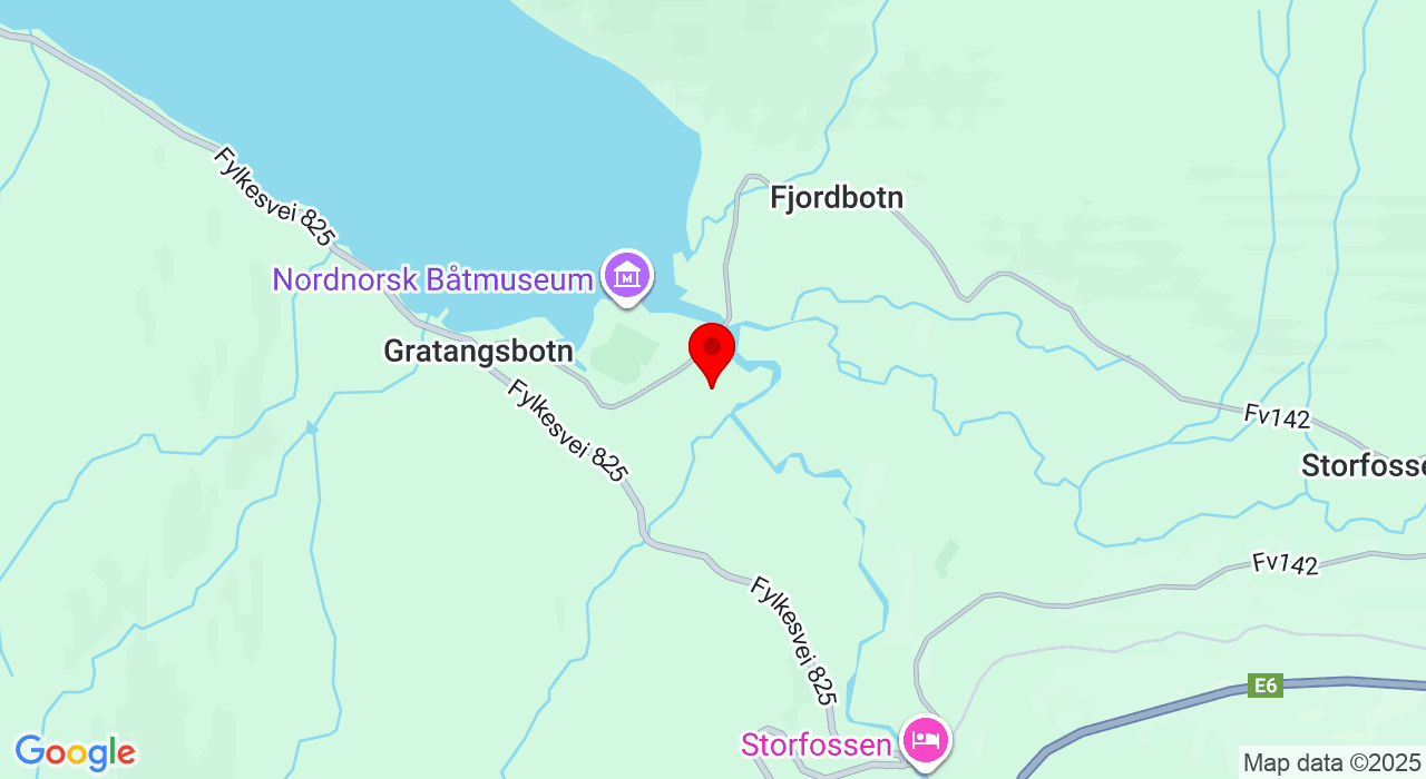 Google Map of https://www.google.com/maps/place/Krafthallen,9470+Gratangen