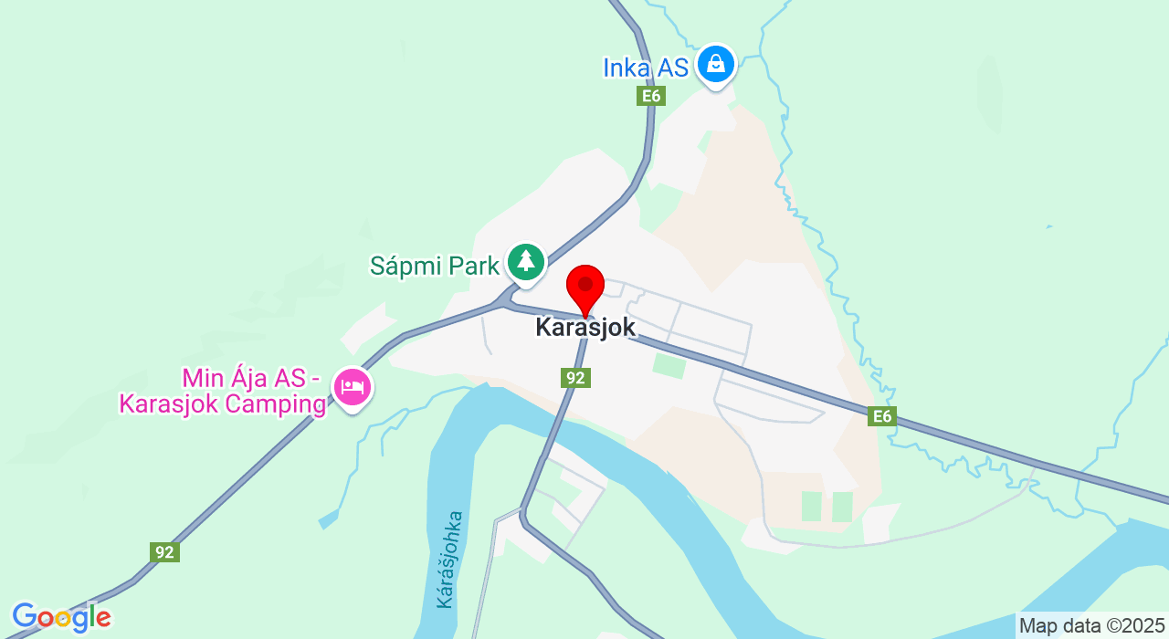Google Map of https://www.google.com/maps/place/Niitoguolba Kunstgress,9730+Karasjok