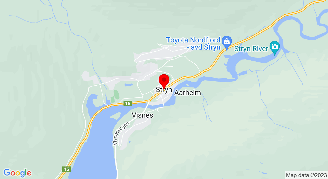 Google Map of https://www.google.com/maps/place/Stryn Ungdomsskole,6783+STRYN