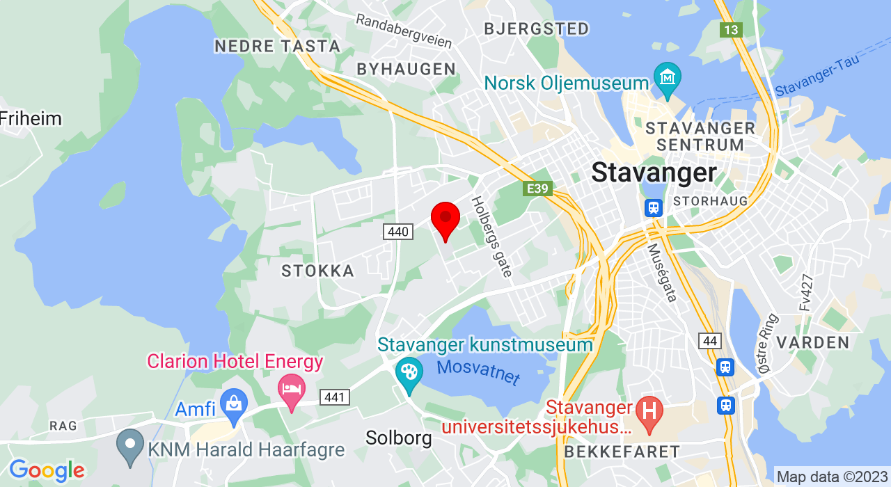 Google Map of Eiganes skole,STAVANGER