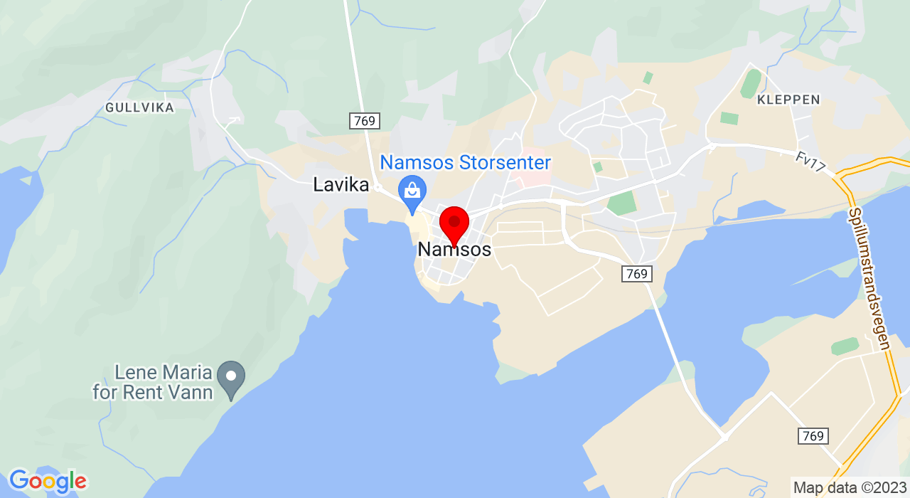 Google Map of https://www.google.com/maps/place/Sandgata 4,7800+NAMSOS