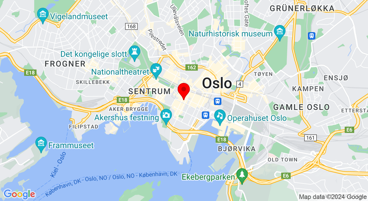 Google Map of https://www.google.com/maps/place/Telegrafen, Kongens gate 21
