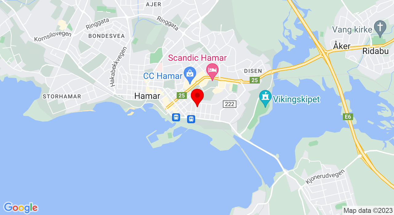Google Map of Falsens gate 12,Hamar
