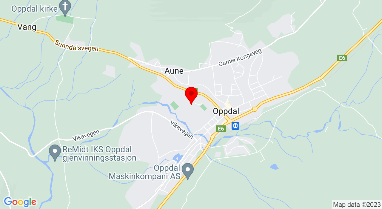 Google Map of https://www.google.com/maps/place/Oppdal Bankbane
