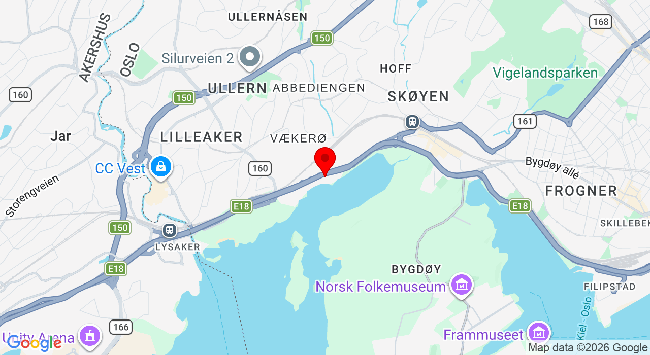 Google Map of https://www.google.com/maps/place/Drammensveien 210,0277+Oslo