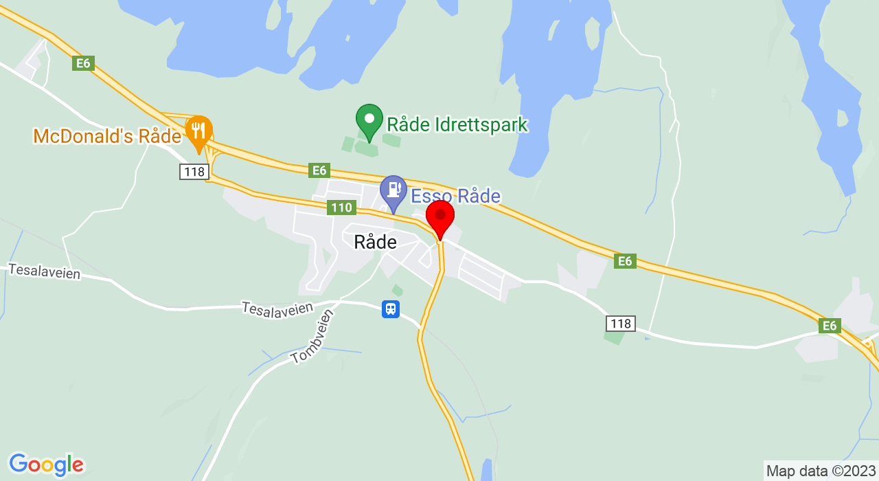 Google Map of https://www.google.com/maps/place/Idrettsveien,Råde