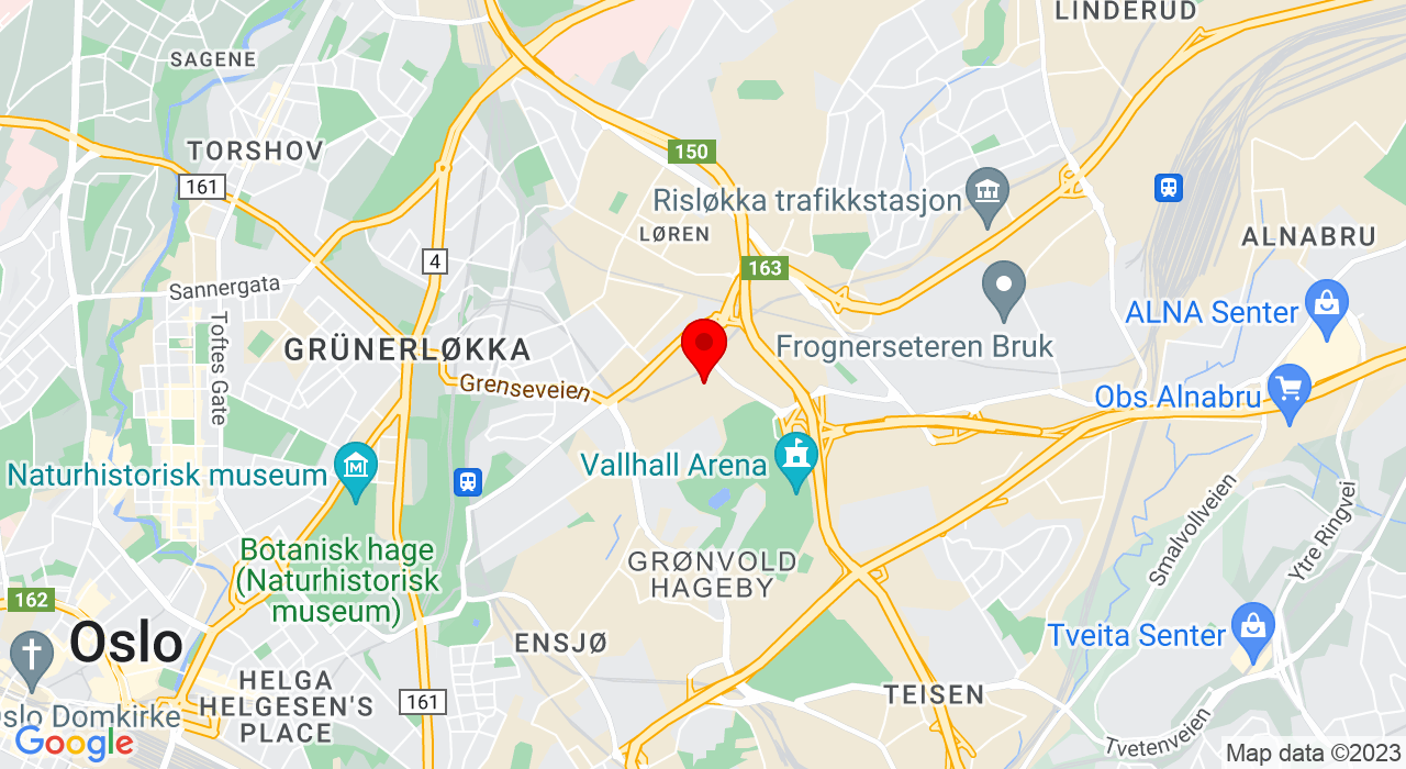 Google Map of https://www.google.com/maps/place/Oslo Tennisarena,0579+OSLO