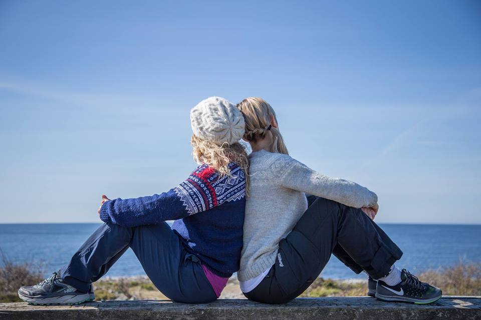 To personer havutsikt